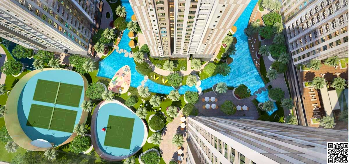 View Nội Khu của Dự án The Privé Đất Xanh